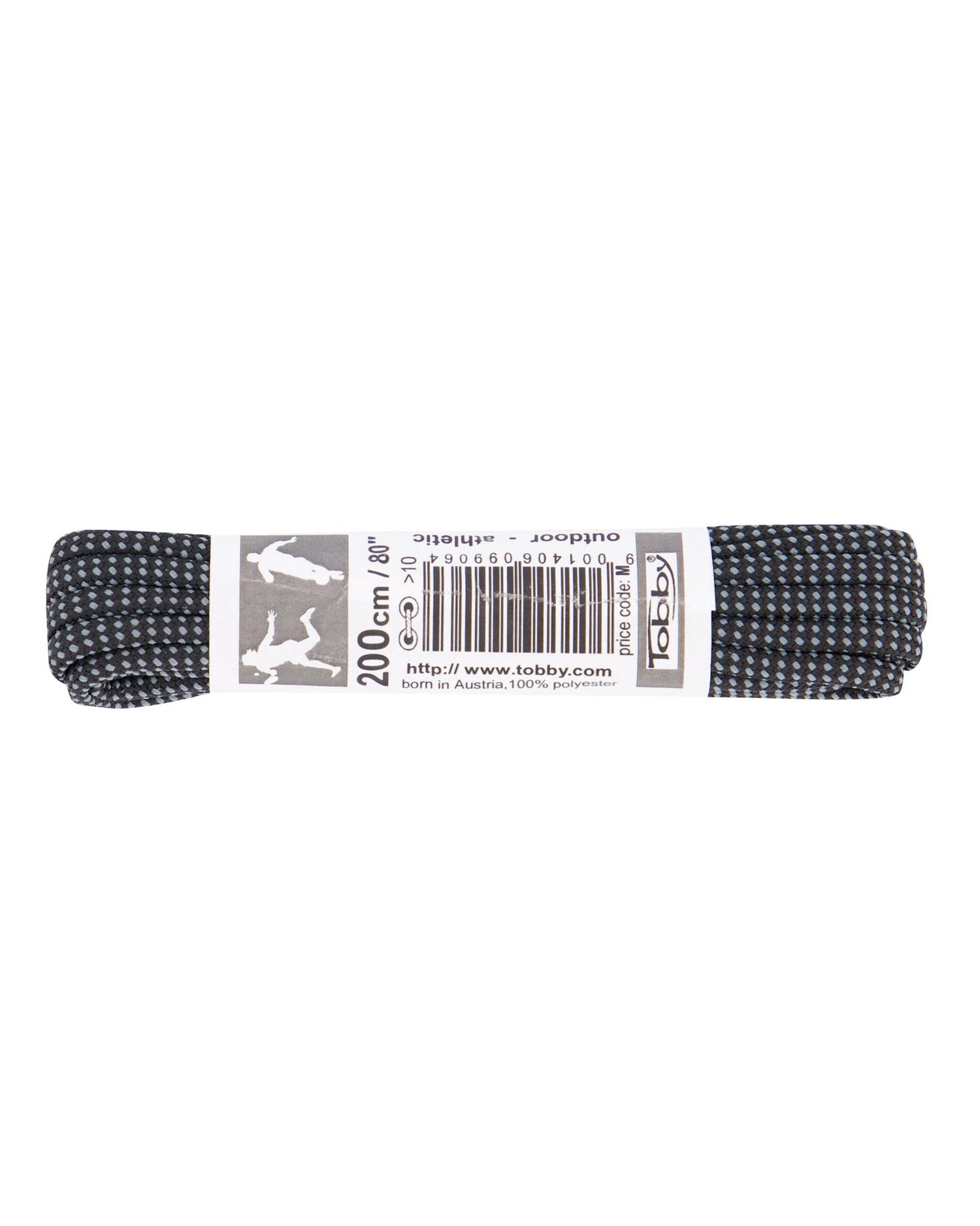 Tobby 200cm Outdoor Light Laces Round Braided Hiking Boot