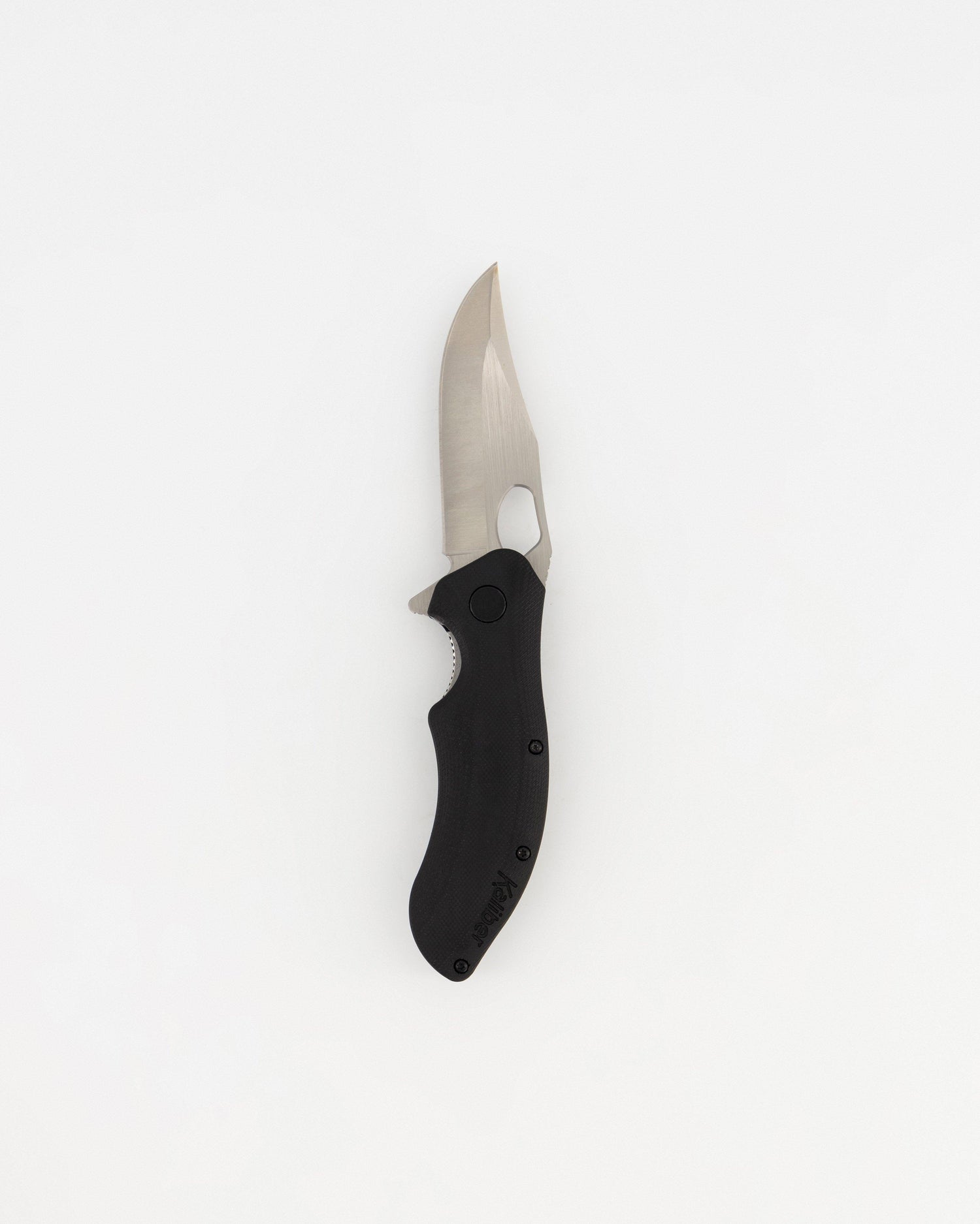 Kaliber Raptor Folding Knife Clip Point Blade G10 Handle Black