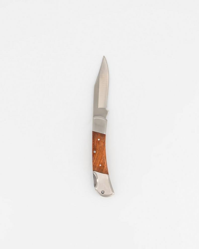 Kaliber Sable Folding Knife Rosewood Handle Brown