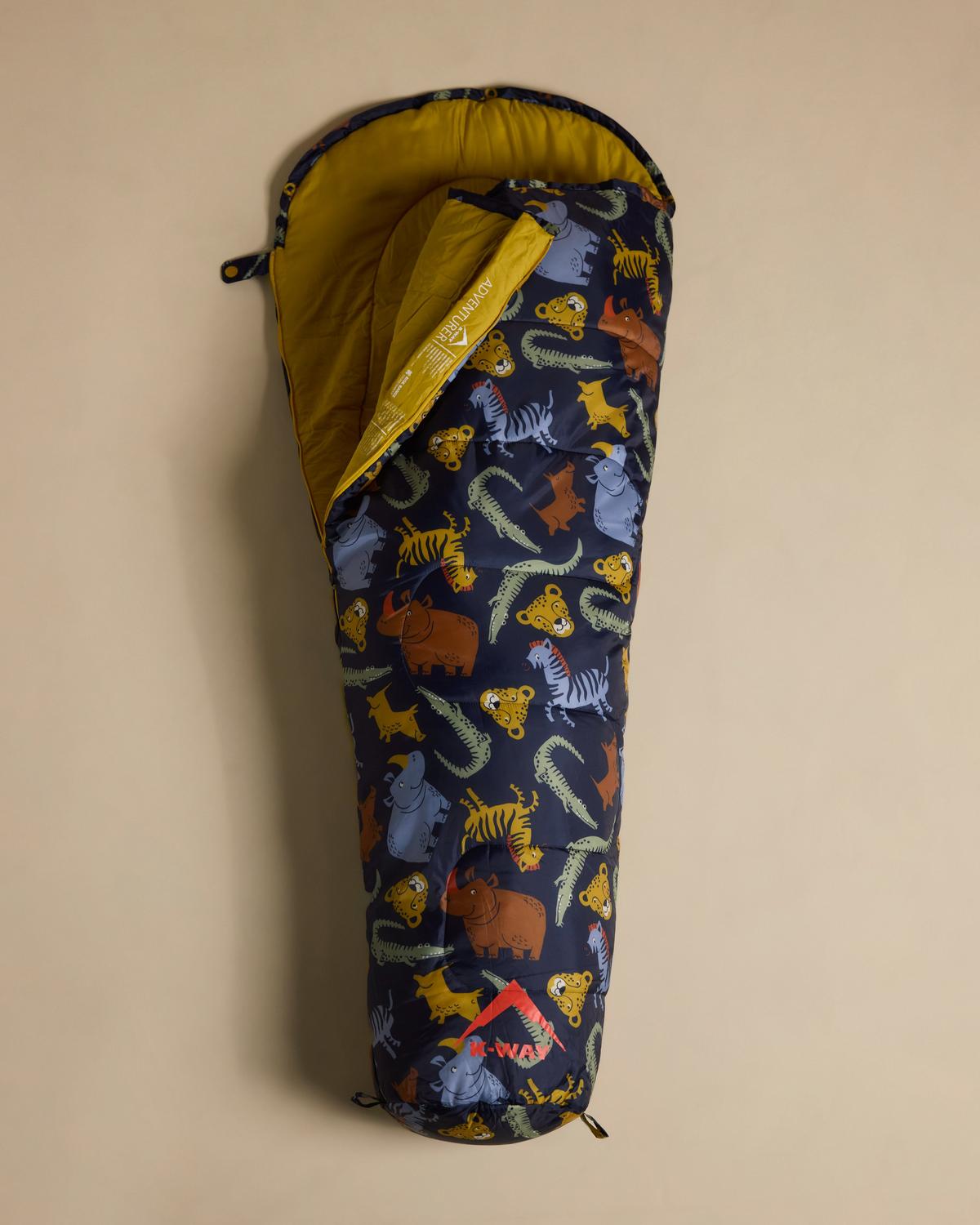 K-Way Kids Printed Adventurer Sleeping Bag
