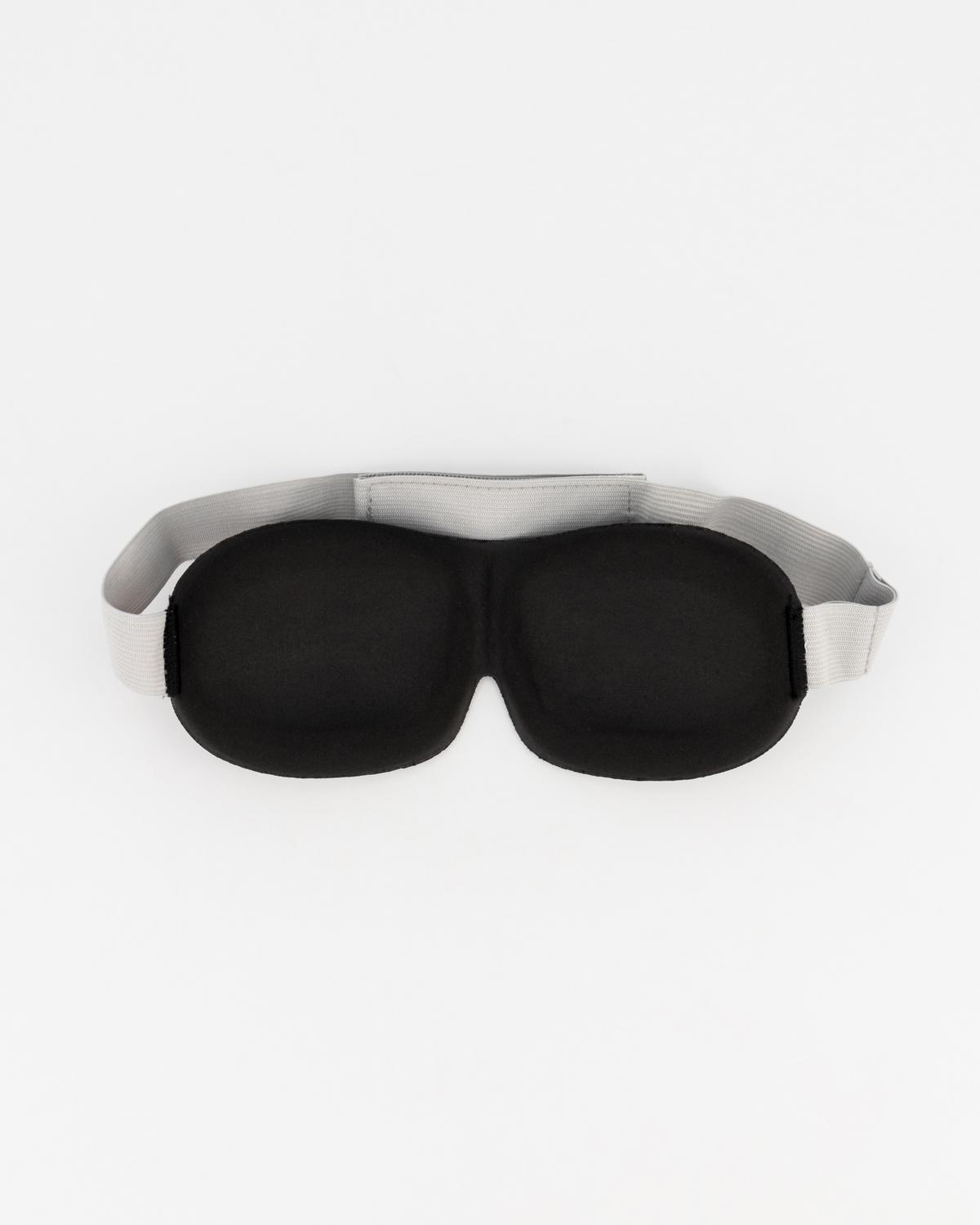 Go Travel Shaped Eye Mask With Earplugs And Carry Pouch