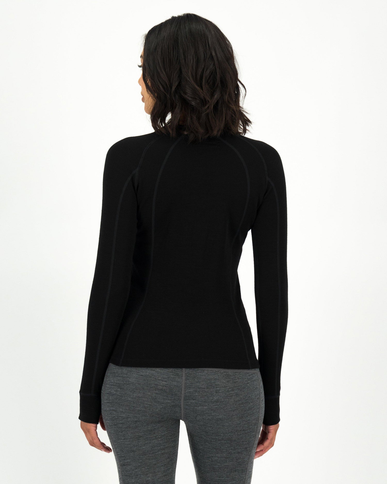 XTM Women's Merino 230 Long-Sleeve Thermal Top Black