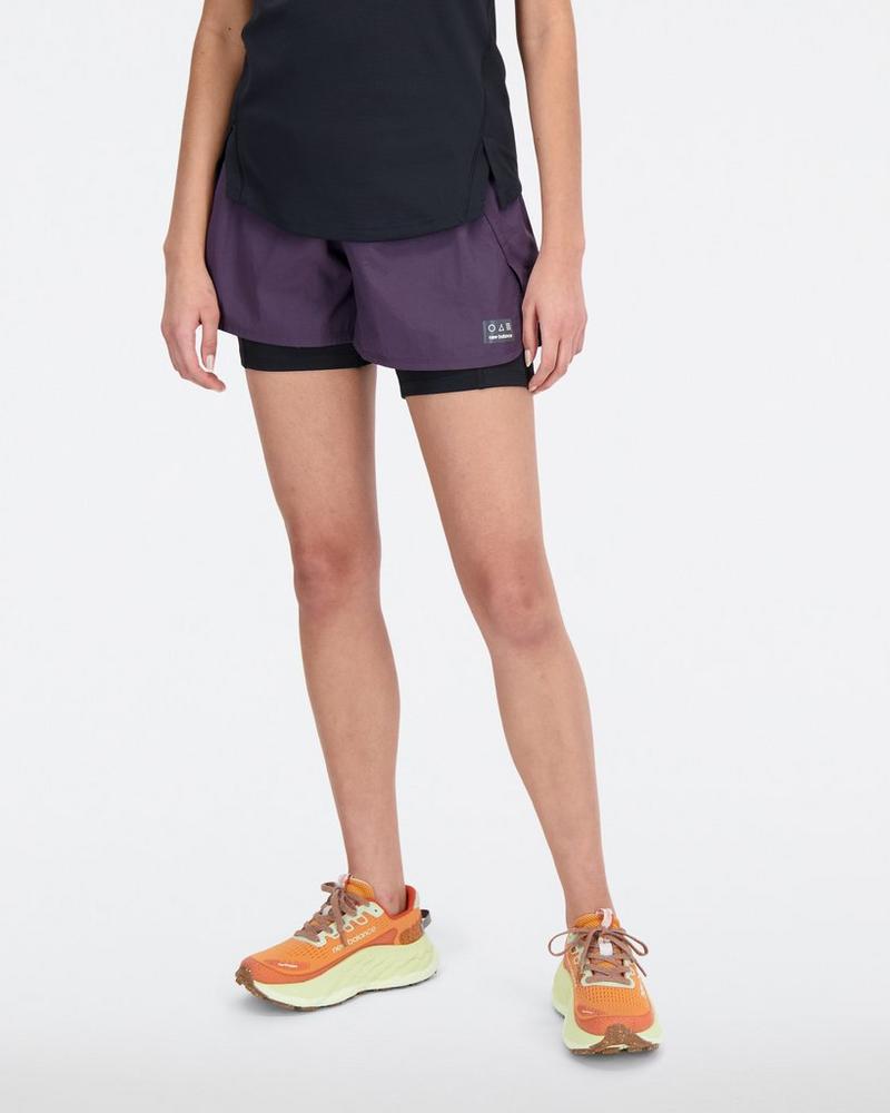 New Balance Women's Impact Run All Terrain 2-In-1 Shorts