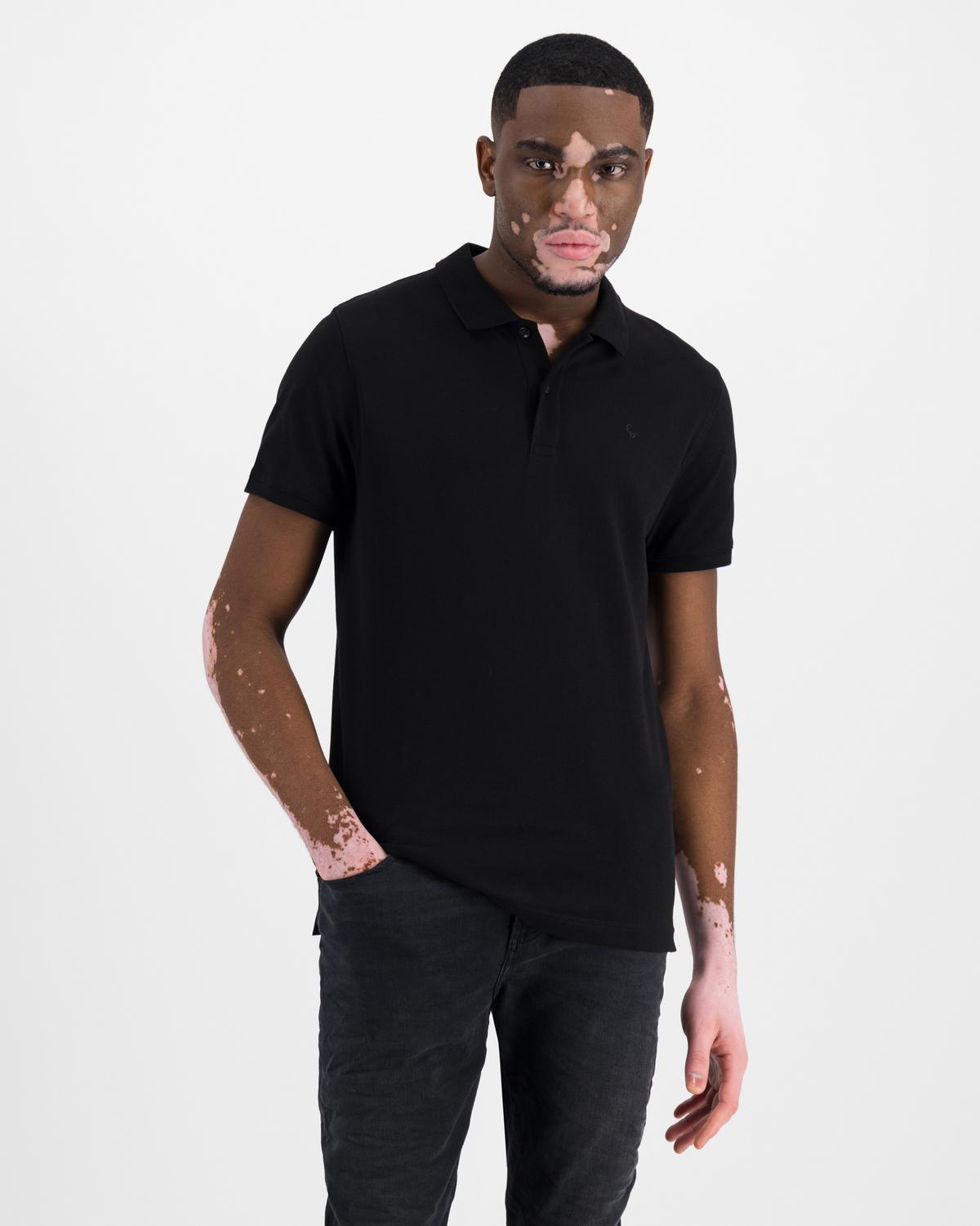 Old Khaki Eric Relaxed Fit Men's Cotton Golfer Shirt