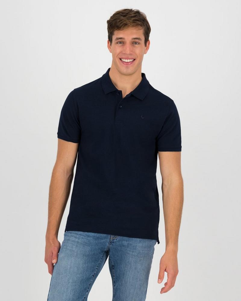 Old Khaki Men’s Eric Relaxed Fit Cotton Golfer Shirt