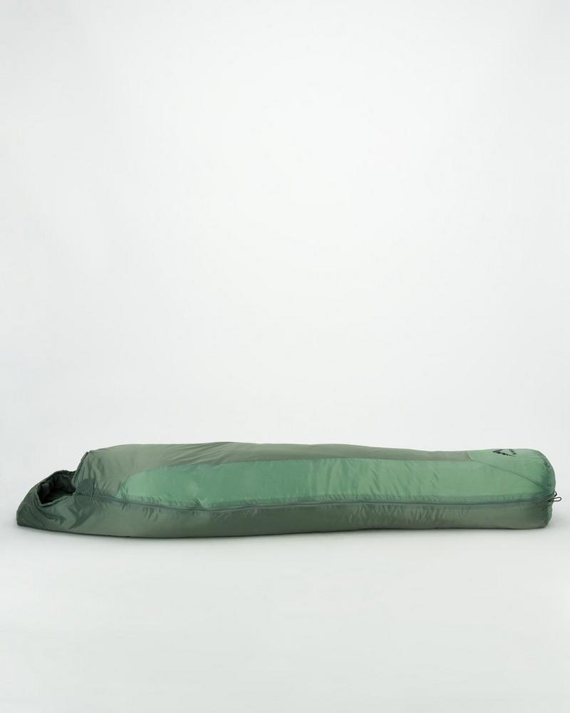 K-Way Performance Otter Eco Mummy Sleeping Bag Green Left