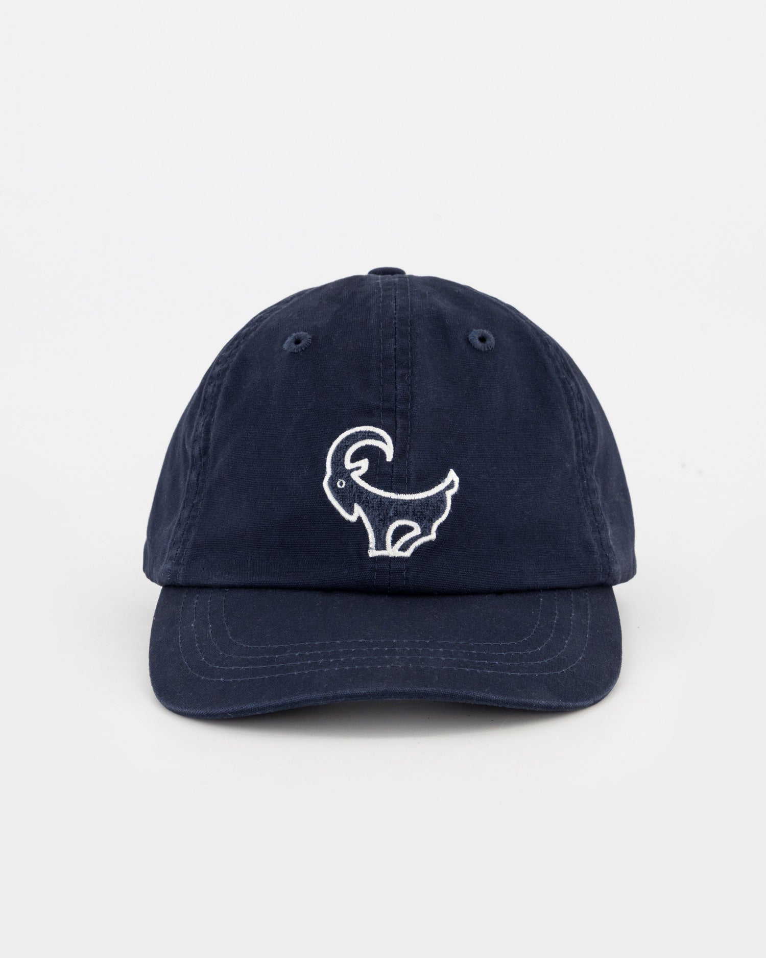 Old Khaki Carlsen Towel Groat Detail Peak Cap Navy