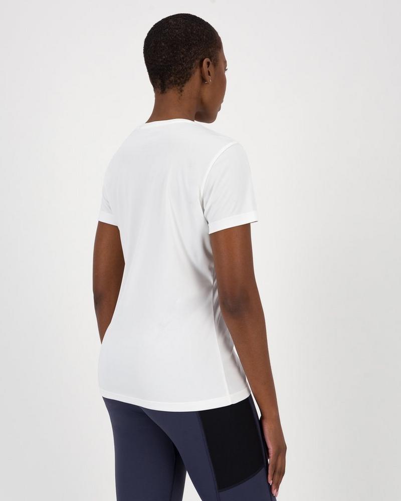 Jack Wolfskin Women’s Peak Graphic T-shirt White