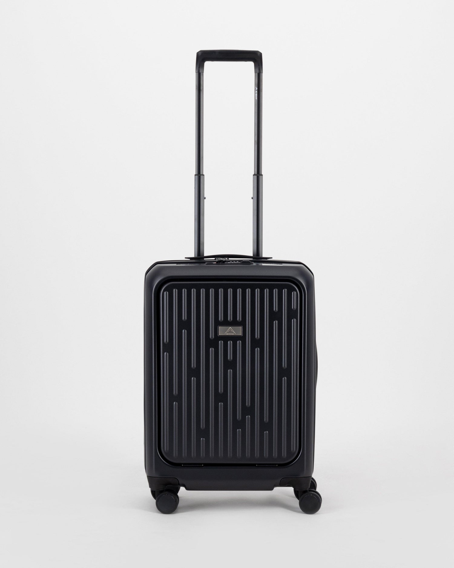 K-Way Business 35L Roller Luggage Bag Black Carry-On Case