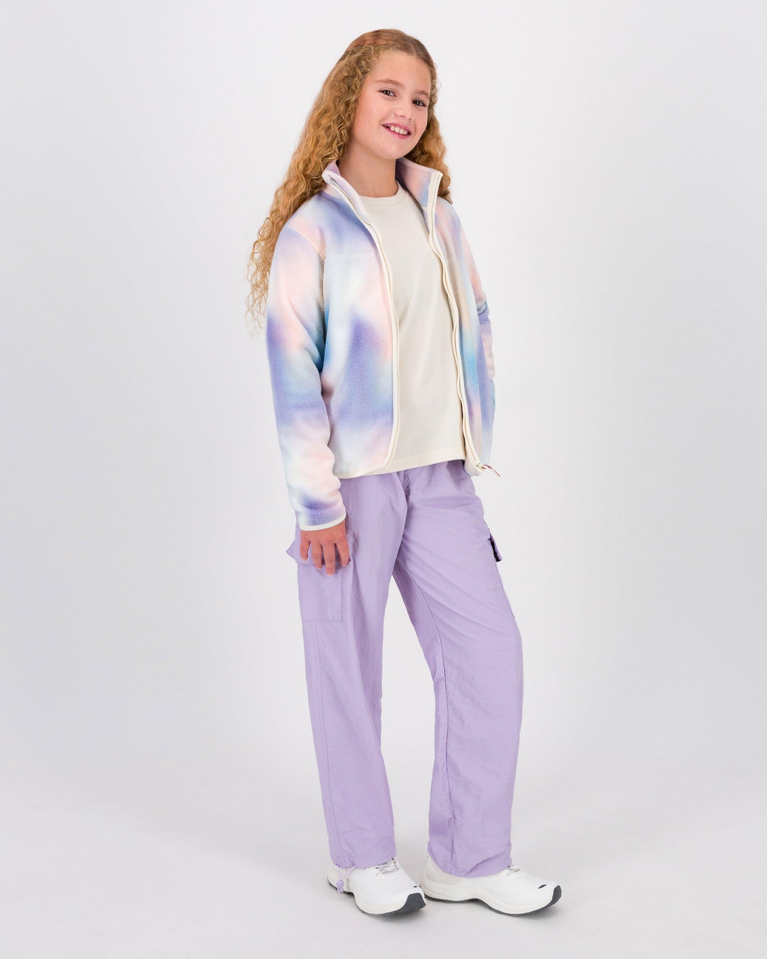 K-Way Youth Technical Cargo Pants Lilac