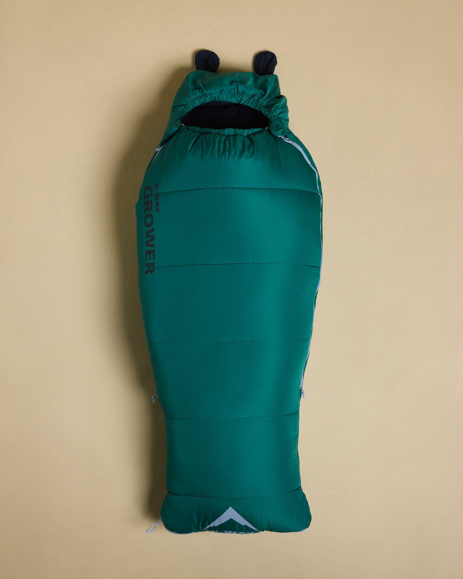 K-Way Kids Grower Sleeping Bag Green