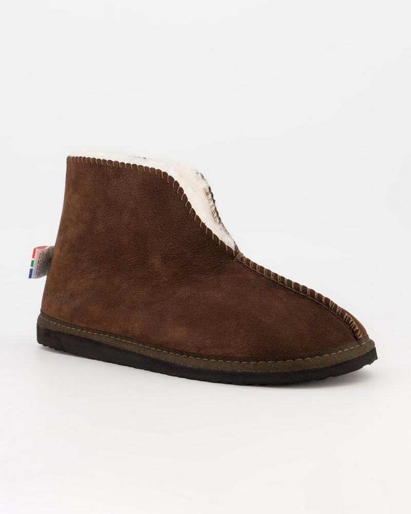 Cape Union Cuddles Sheepskin Men's Slippers