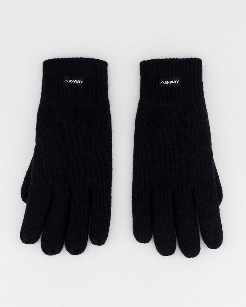 K-Way Knitted Gloves Thermal Winter Accessories