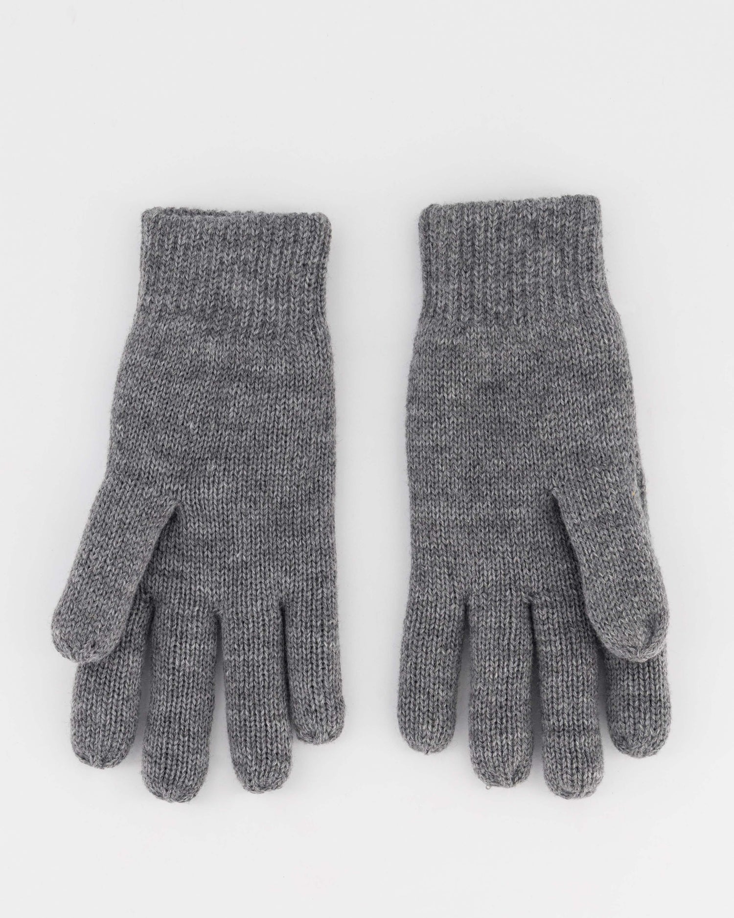 K-Way Performance Knitted Gloves Grey Warm Winter Accessory