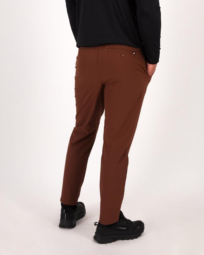 New Balance Athletics Boylston Ripstop Pants Water-Resistant Brown