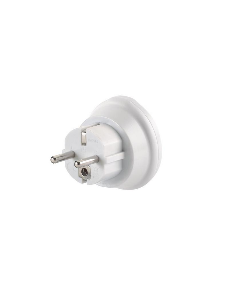 Go Travel SA-to-EU Compact Travel Adaptor White