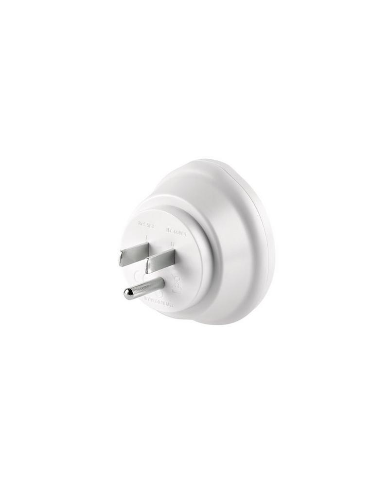 Go Travel SA-to-USA Travel Adaptor Plug White Standard
