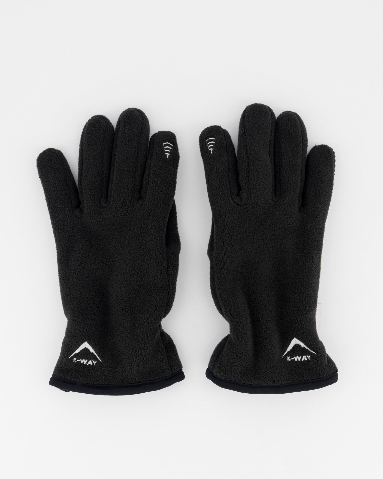 K-Way Innsbruck Unisex Cold Weather Touchscreen Gloves In Black