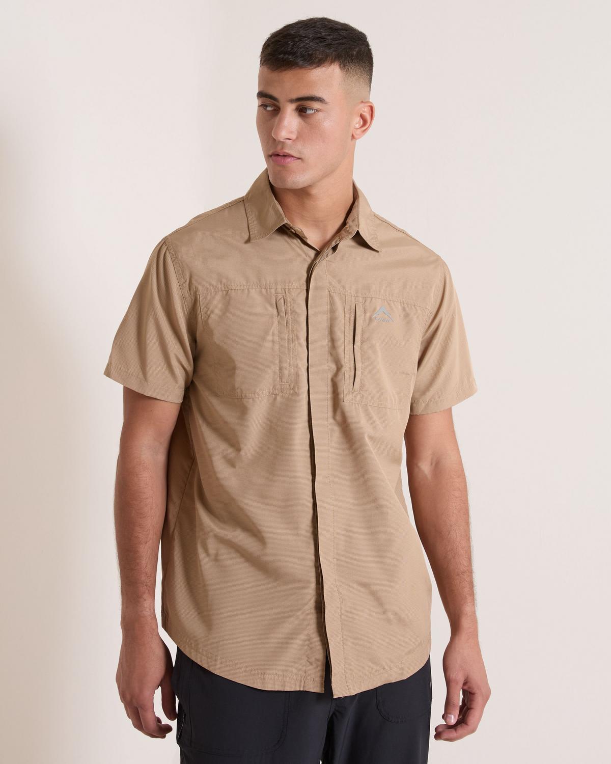 K-Way Sunstride Tech Men's Short-Sleeve Shirt
