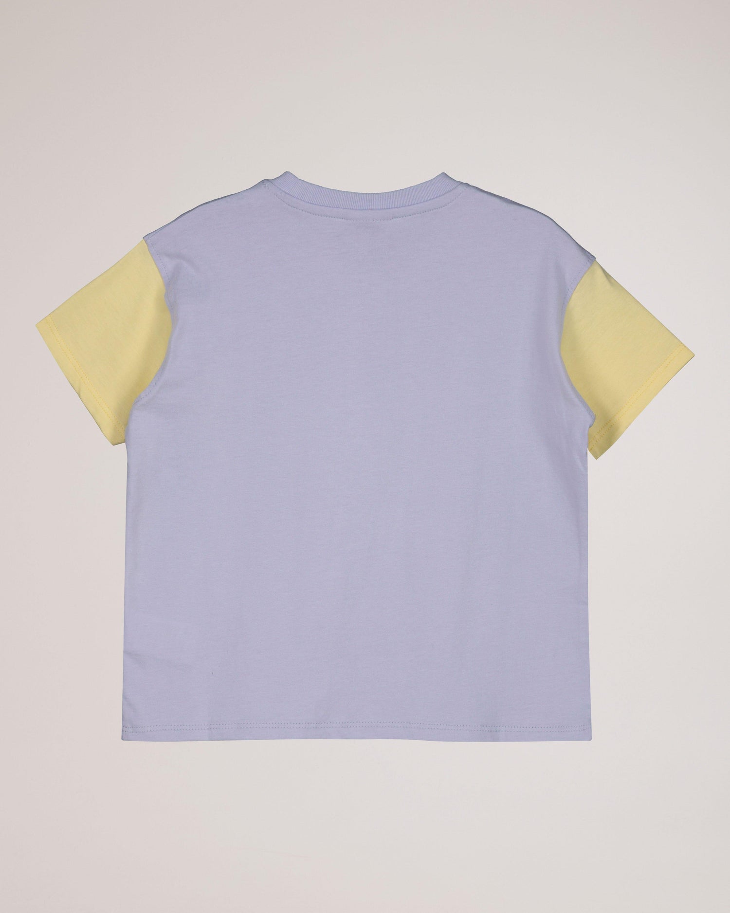 K-WAY Kids Cotton Club Colour-Block T-Shirt Lilac
