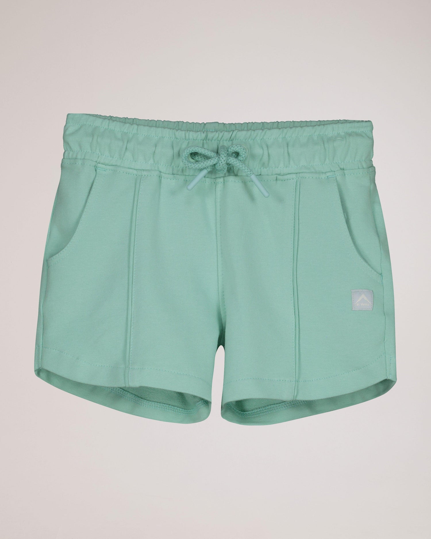 K-WAY Kids Rae Fleece Shorts Cotton Blend Adjustable Waistband