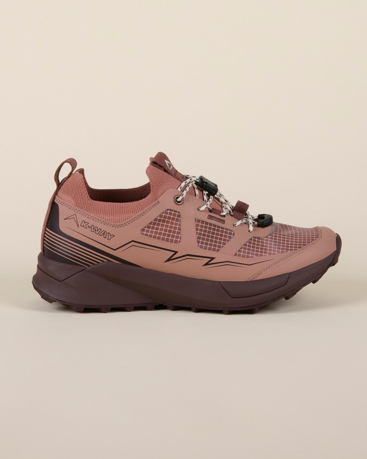 K-Way Women’s Swallowtrail III Hiking Shoes Durable Nylon Purple