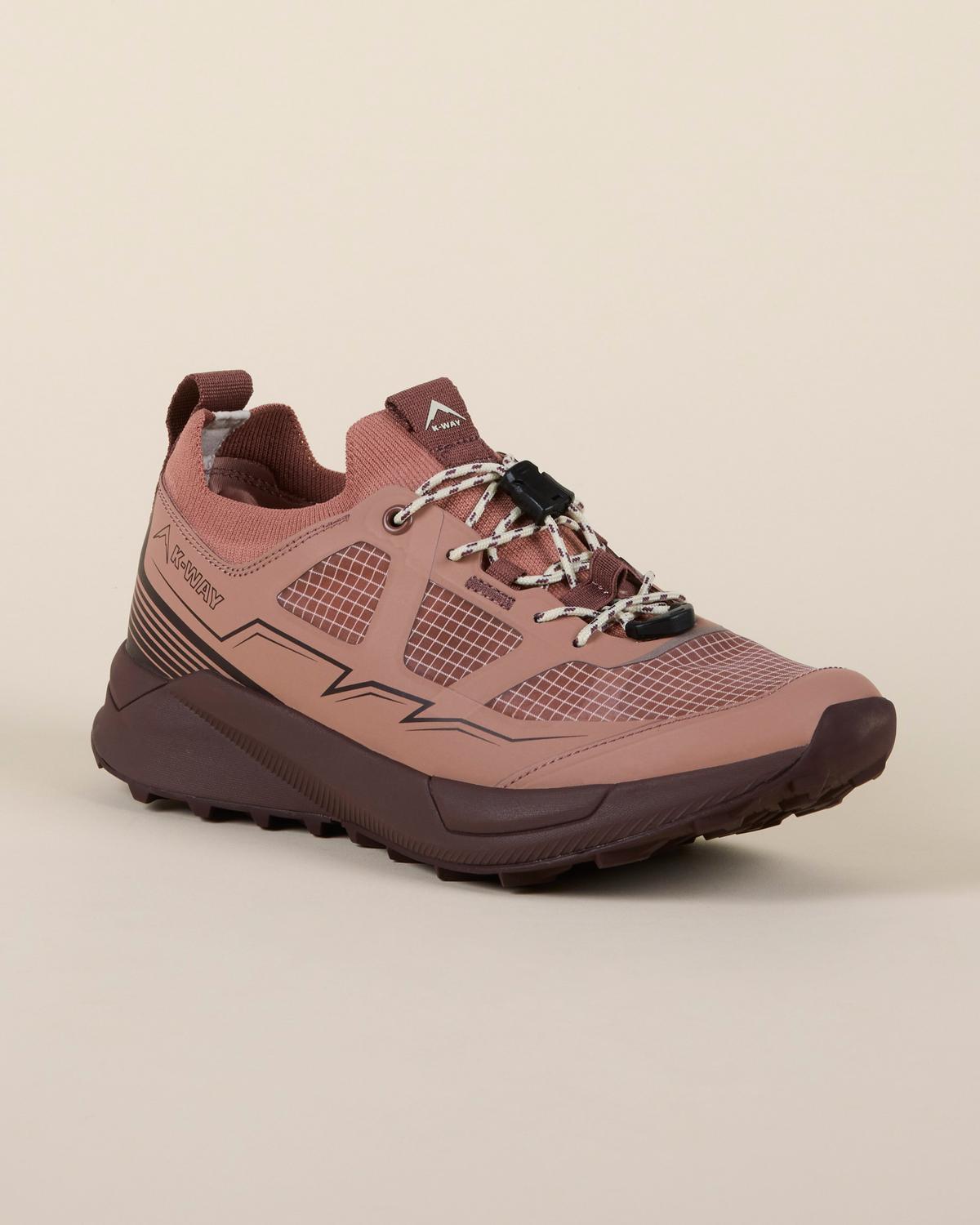K-Way Women’s Swallowtrail III Hiking Shoes Durable Nylon Purple