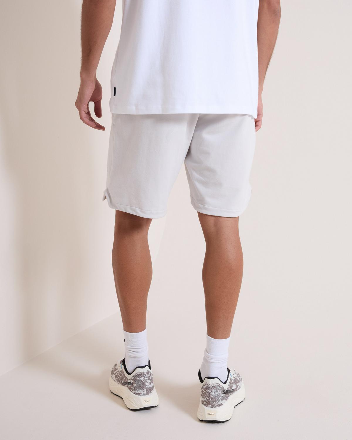 K-Way MMXXI Men's Wade Fleece Shorts Relaxed Fit Cotton