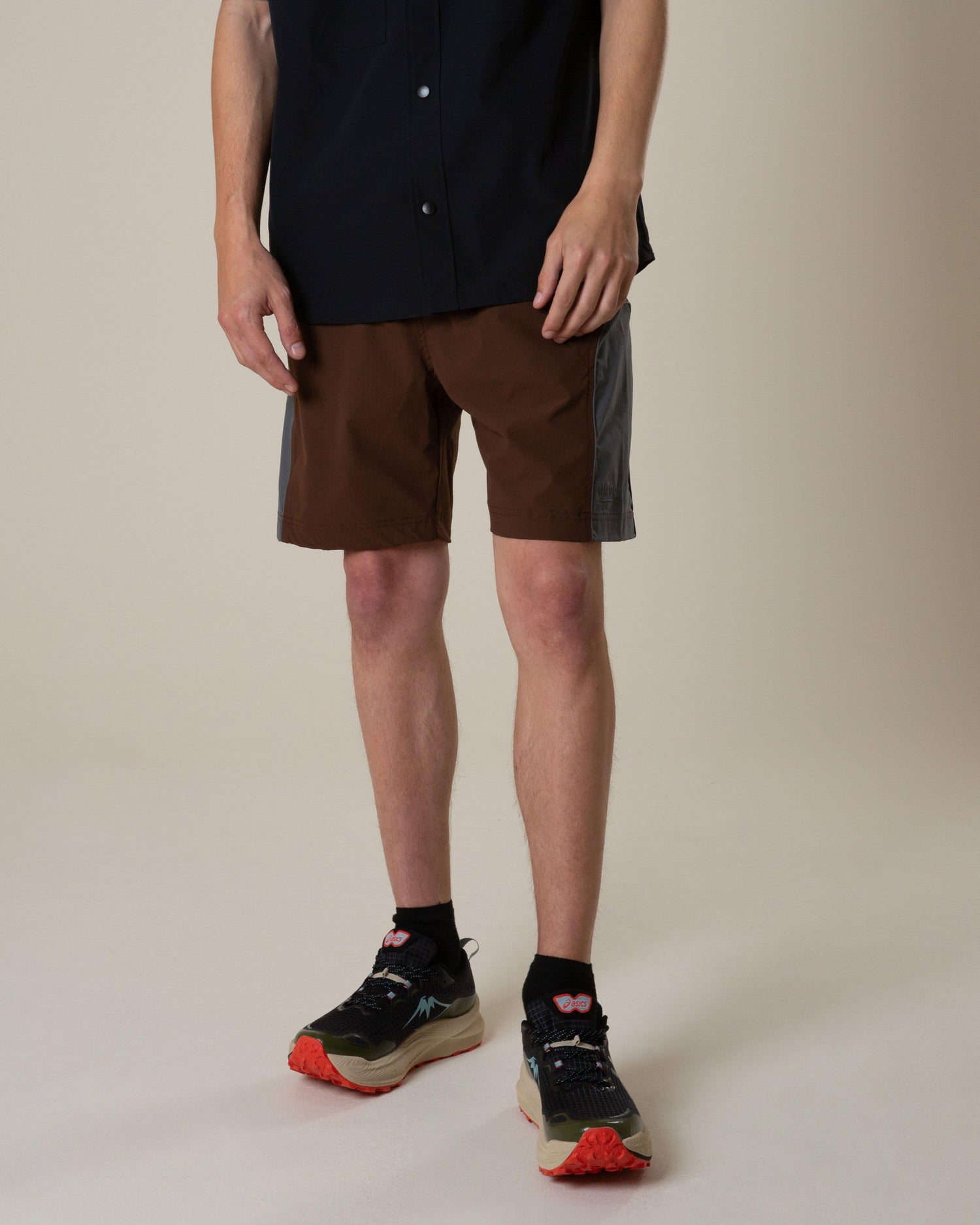 K-Way MMXXI Men's Neo City Shorts Lightweight Nylon Drawstring