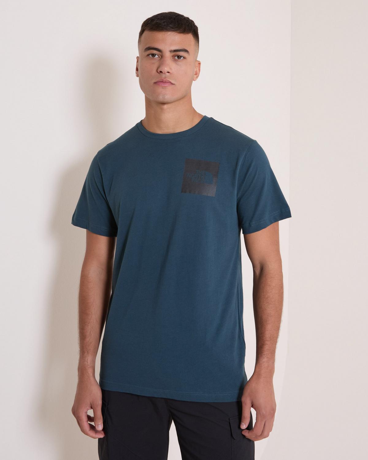 The North Face Men's Short-Sleeve Fine T-Shirt Indigo