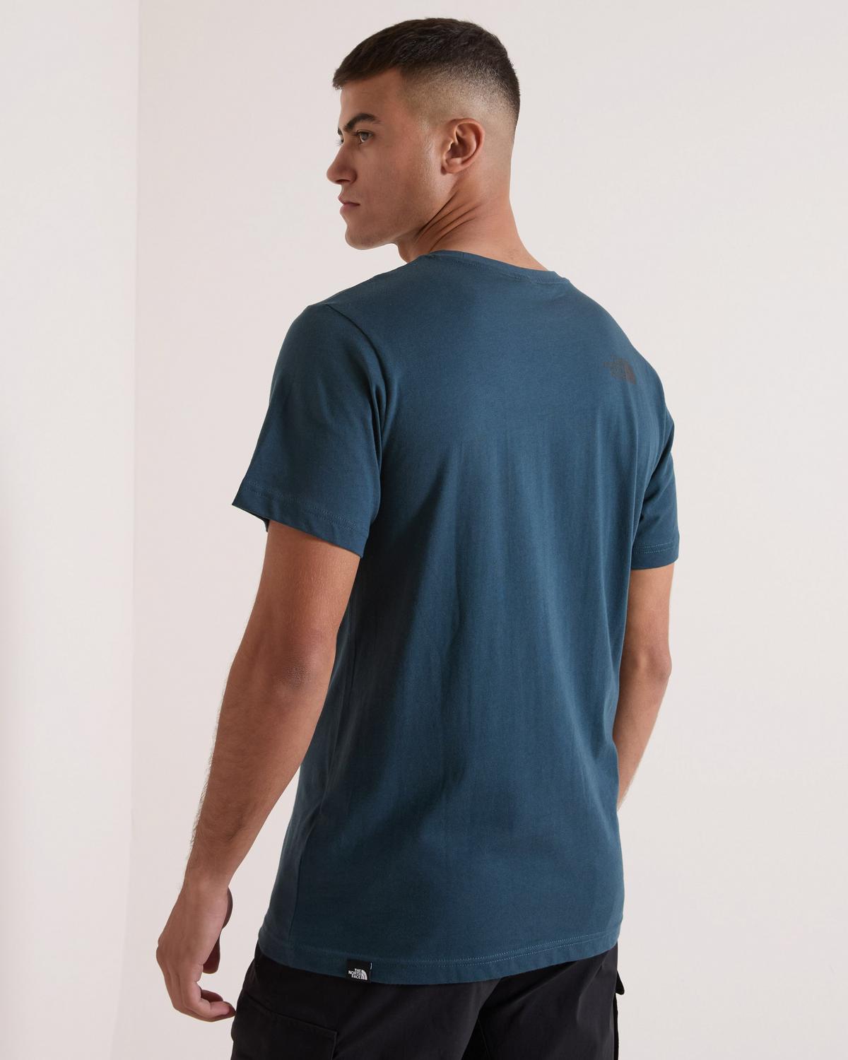 The North Face Men's Short-Sleeve Fine T-Shirt Indigo