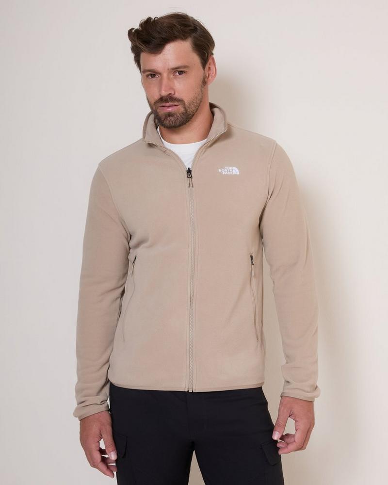 The North Face Men's Glacier Fleece Jacket Stone