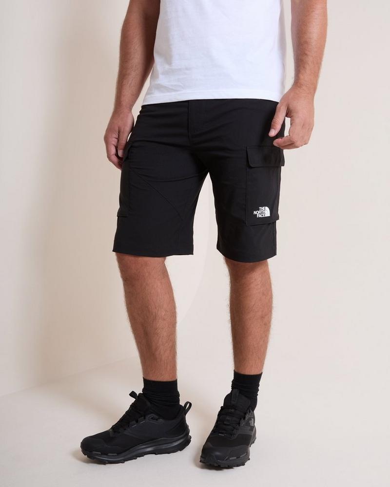 The North Face Men's Exploration Cargo Shorts Black