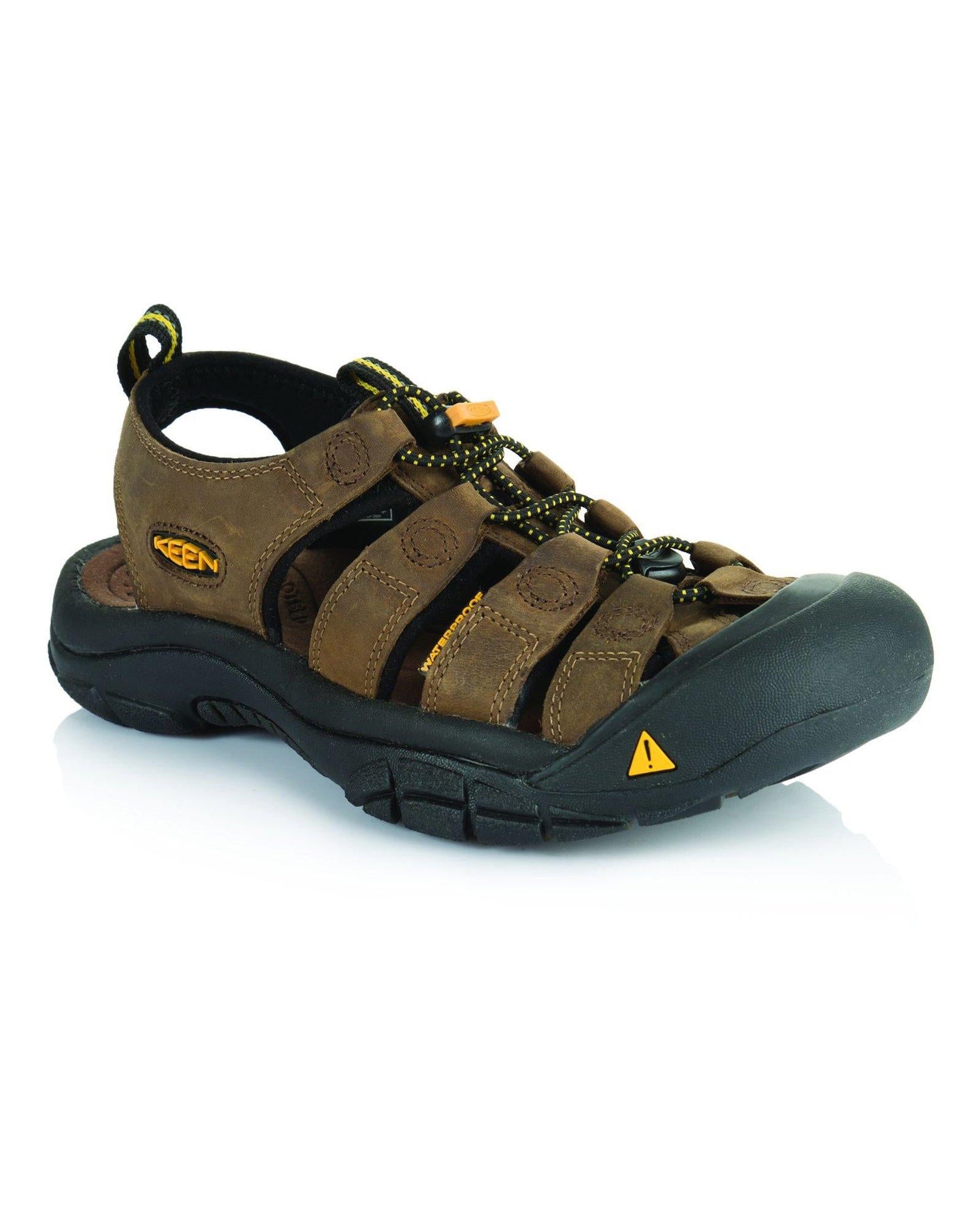 Keen Men’s Newport Leather Sandal Waterproof Brown