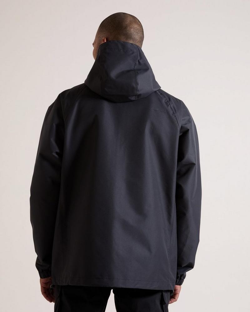 K-WAY Men’s Vortex 2.5L Shell Jacket Lightweight Waterproof