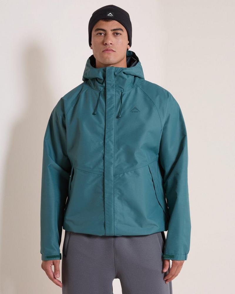 K-Way Men’s Vortex 2.5L Shell Jacket Waterproof Rain Coat