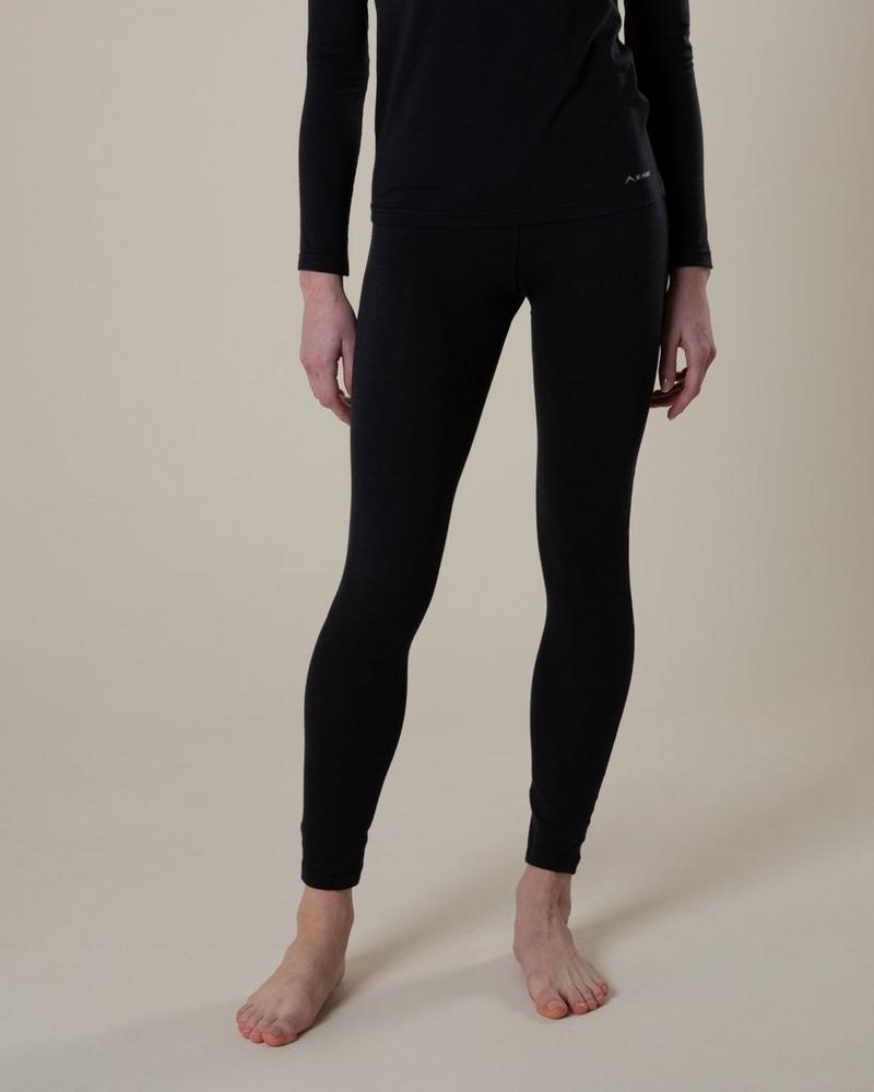 K-Way Women's Base Layer Leggings Black