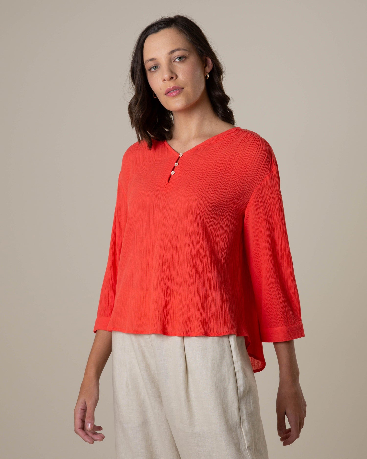 Rare Earth Women’s Meg Popover Blouse