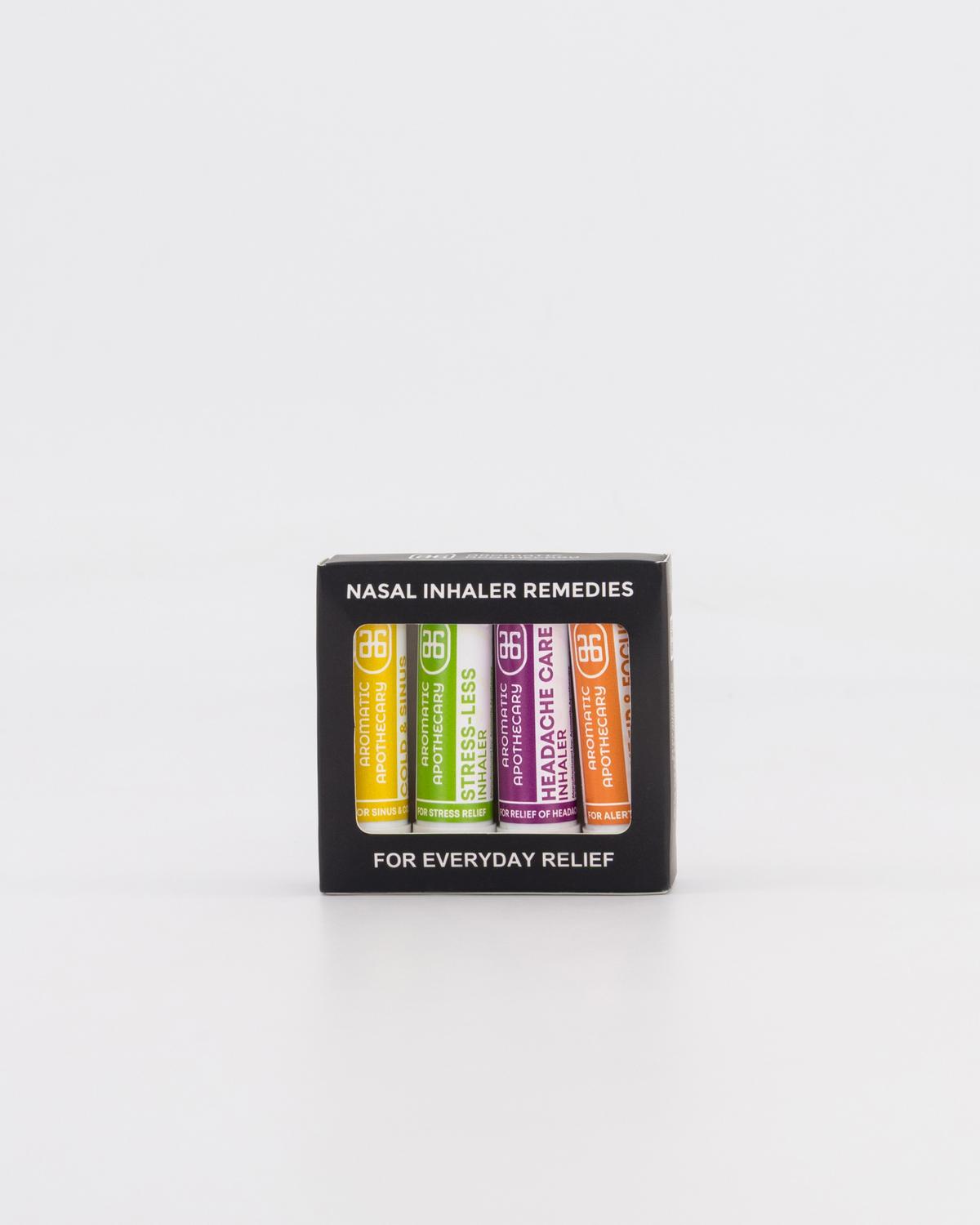 Aromatic Apothecary Nasal Inhaler Set Of Four