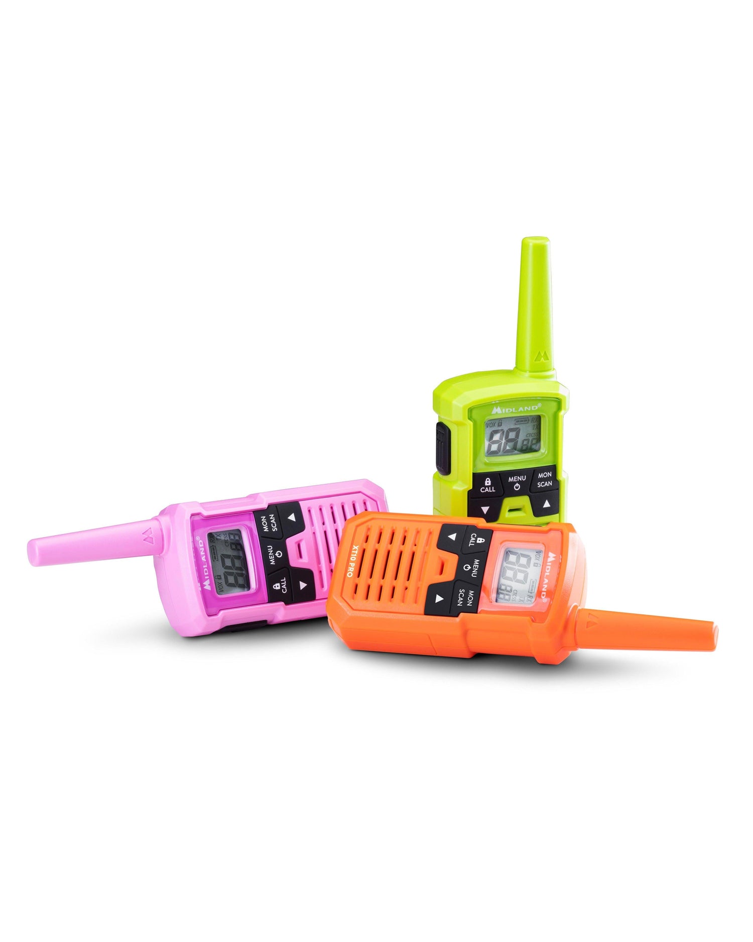 Midland XT10 Pro Two Way Radios Multicolour 3 Pack
