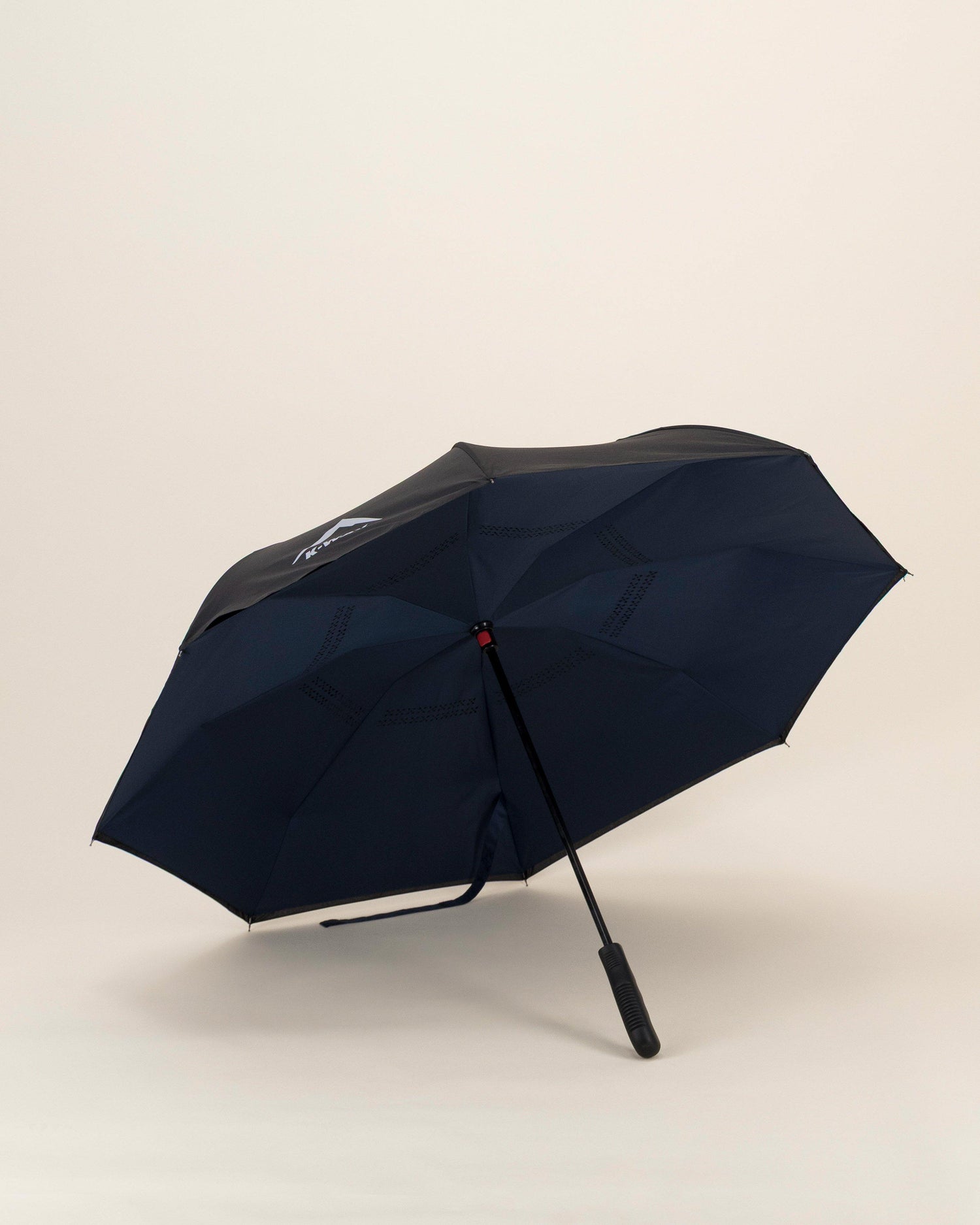 K-WAY Reversible Auto Open Umbrella Black