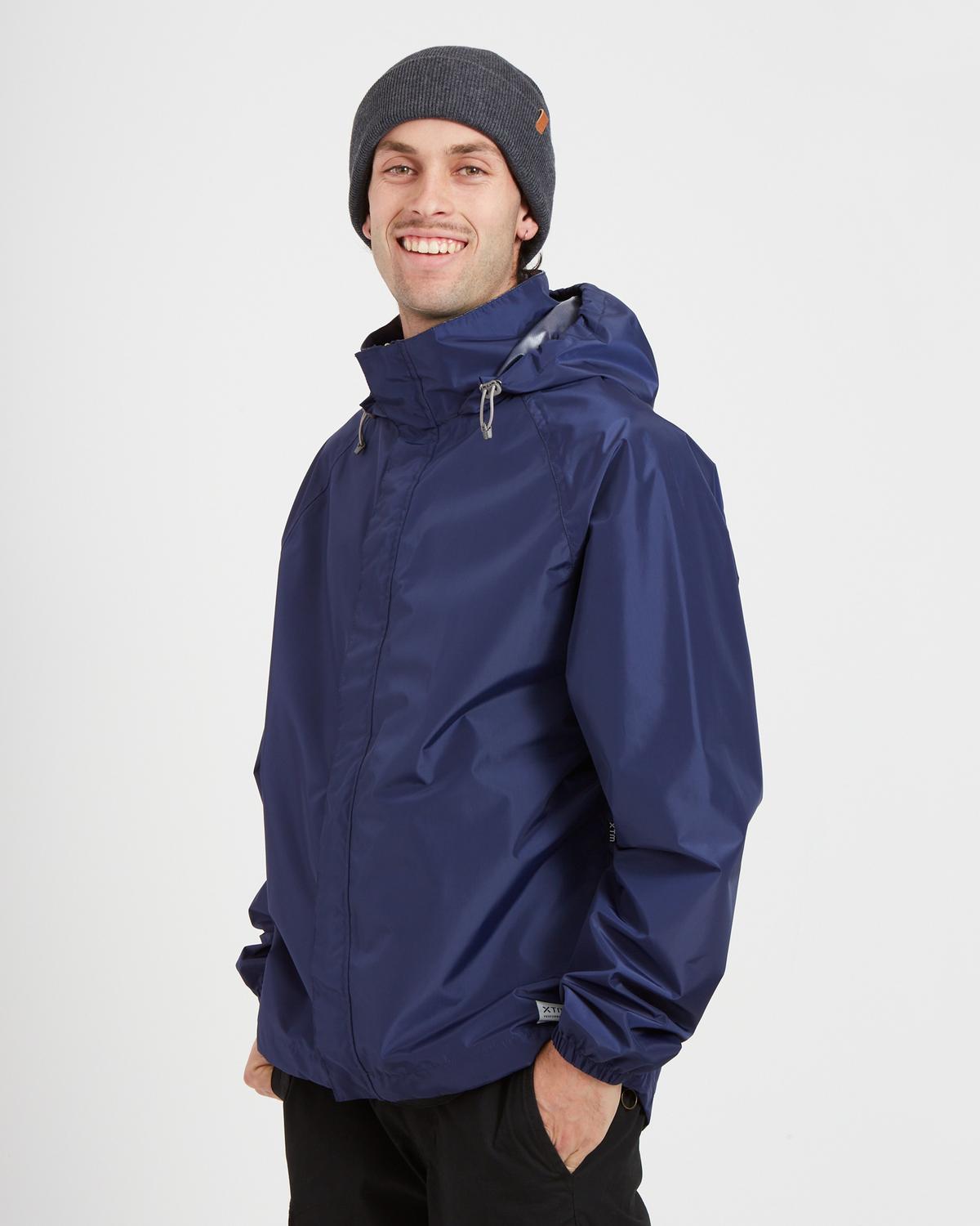 XTM Stash 2L Packable Rain Jacket Men's Indigo