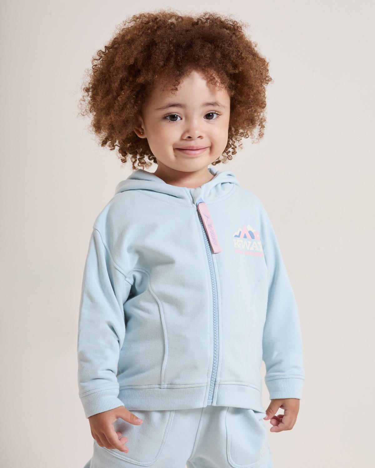 K-Way Kids Mia Hoody Track Top Light Blue