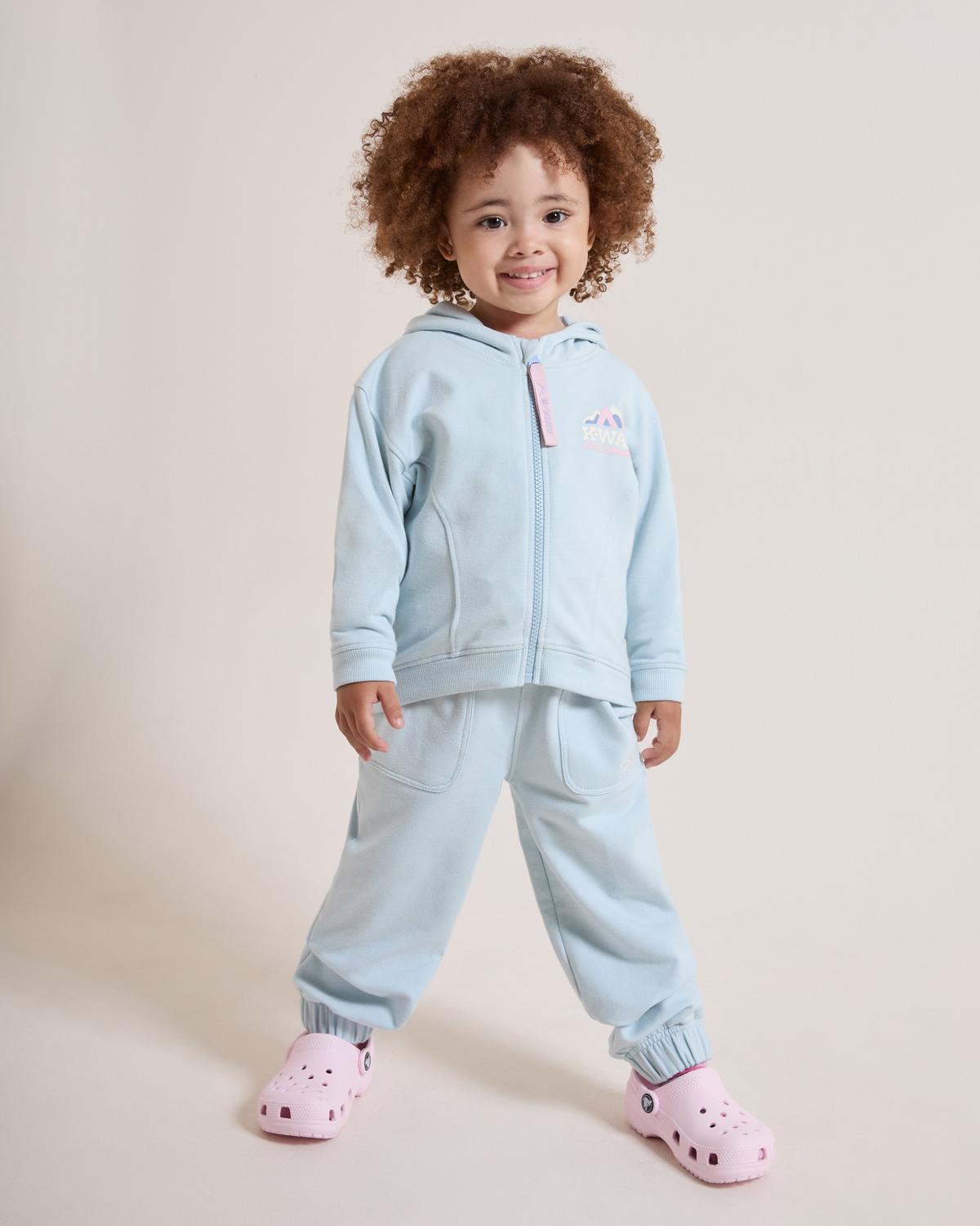 K-Way Kids Mia Hoody Track Top Light Blue