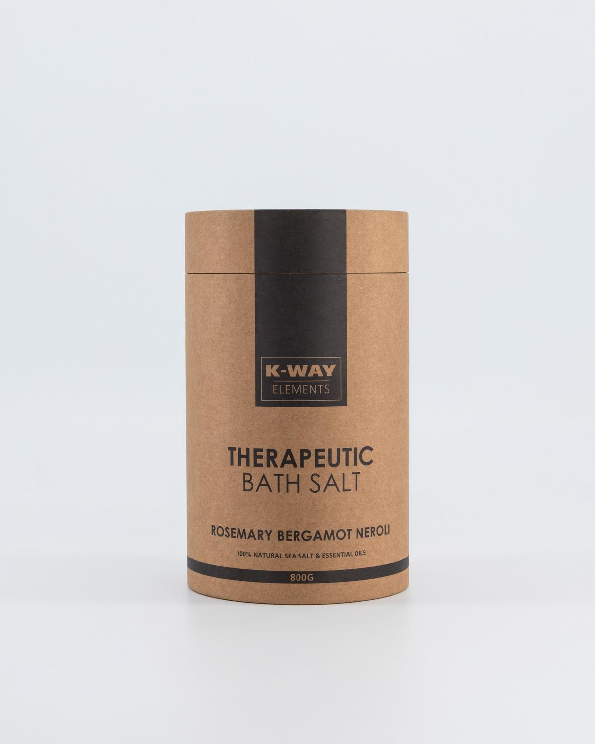 K-Way Elements Therapeutic Bath Salts 800g Rosemary Bergamot