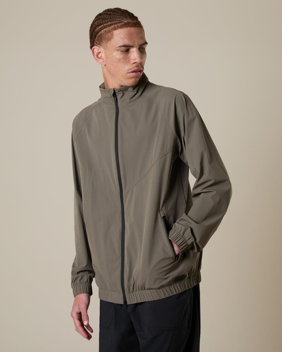 K-Way MMXXI Thato Men's Lightweight Shell Jacket Brown