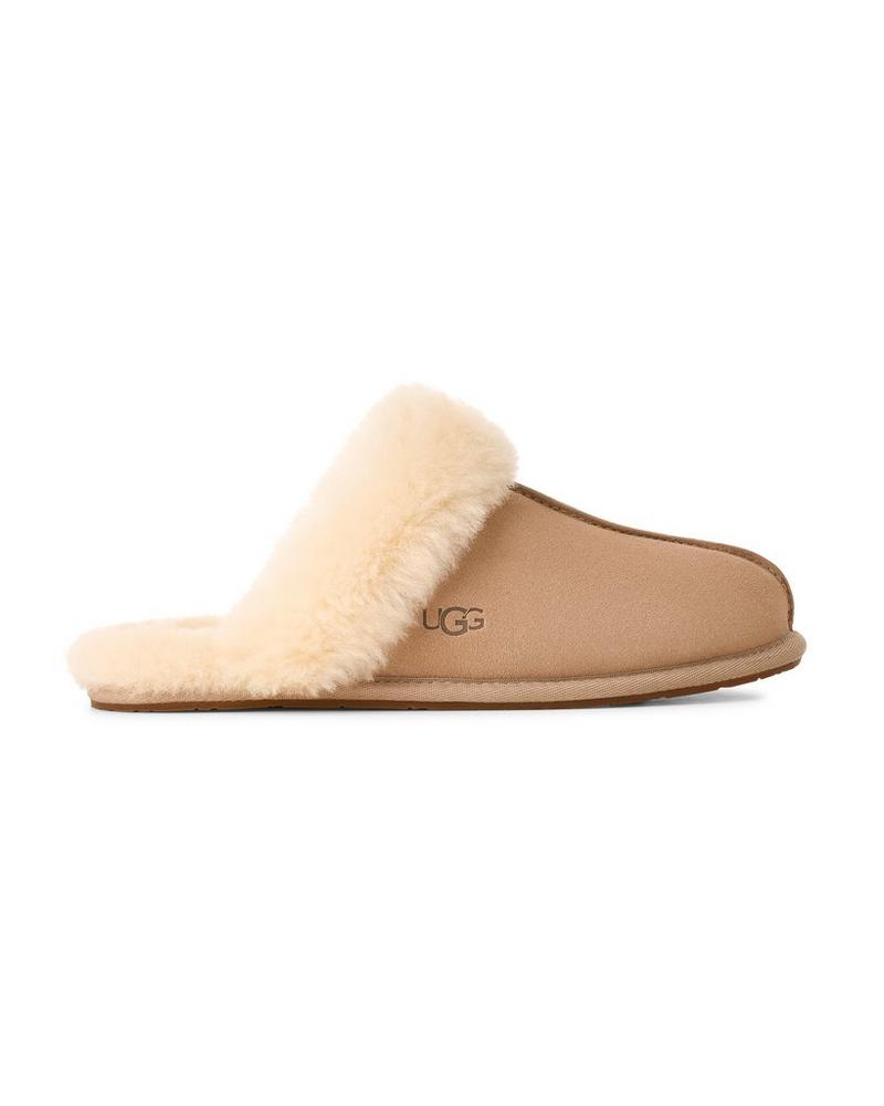 UGG Scuffette II Women's Suede Sheepskin Slippers Taupe
