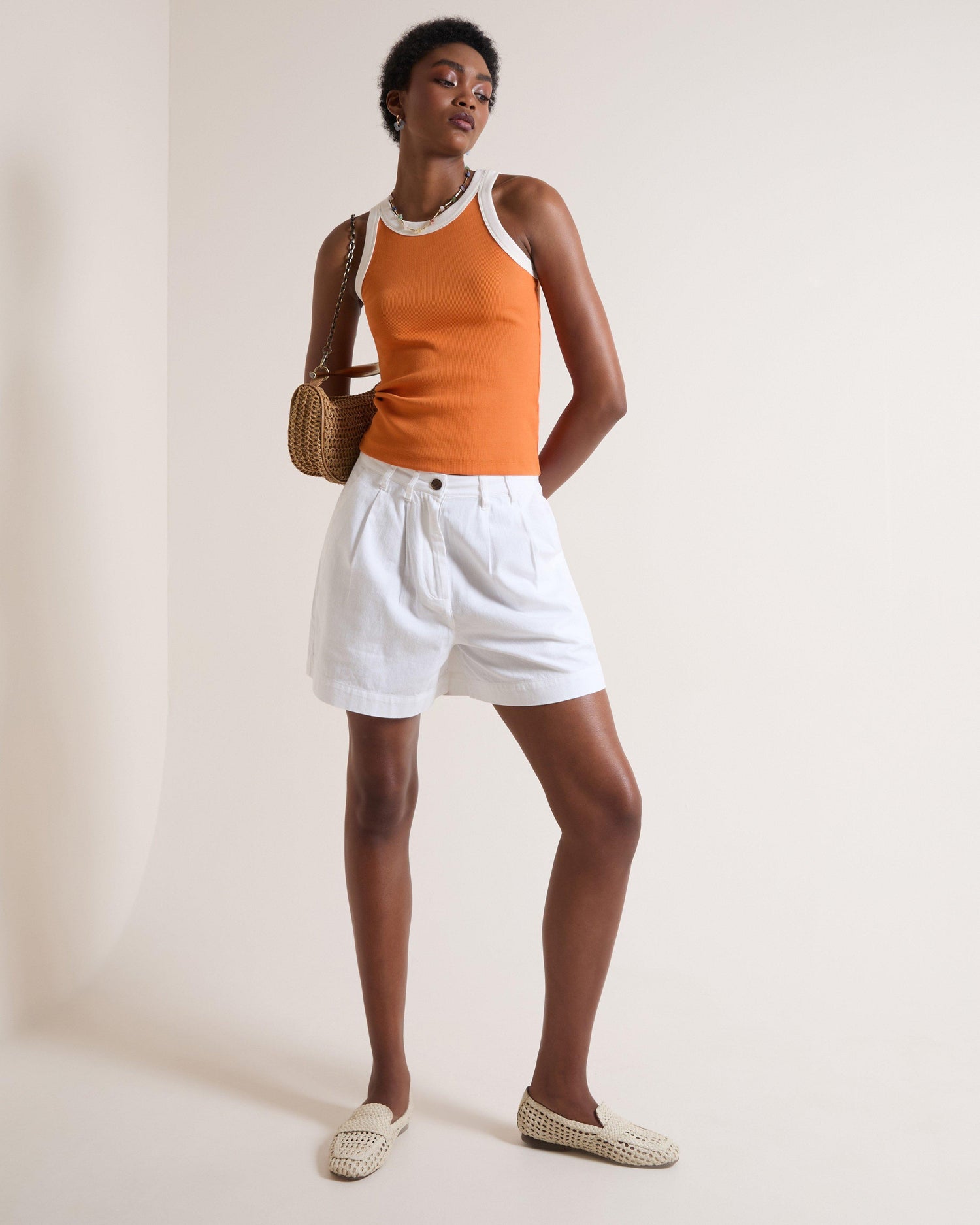 Old Khaki Women's Carrie Tipped Rib Cami