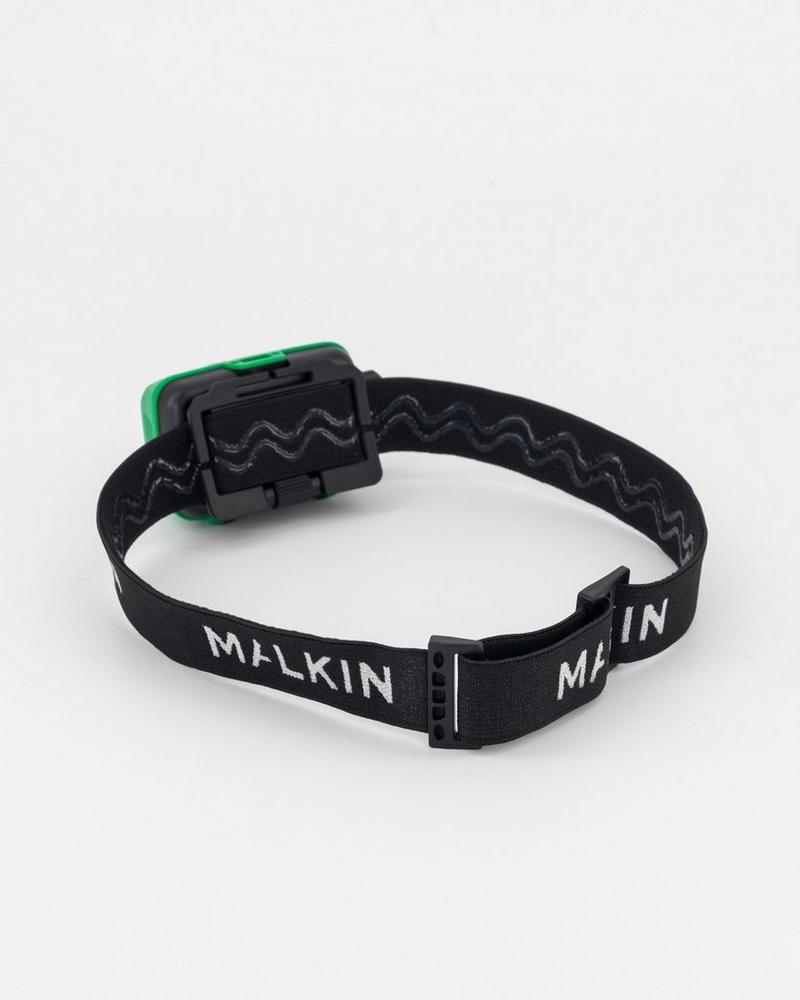 Malkin Vega 600-R Rechargeable LED Headlamp Green STD