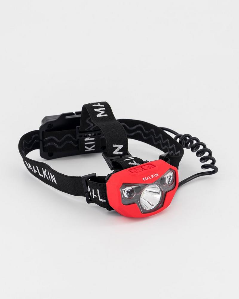 Malkin Vega 1000-R Rechargeable Sensor Headlamp Red